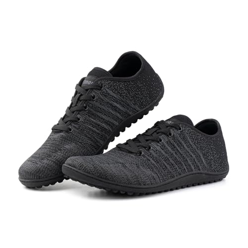 Hitmars Turnschuhe Laufschuhe Herren Damen Sportschuhe Leicht vi-cp-UDI3-Schwarz EU47 von Hitmars