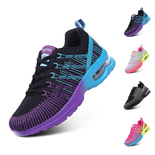 Hitmars Laufschuhe Damen Sportschuhe Luftpolster Atmungsaktiv Turnschuhe rutschfeste Leichtgewichts Straßenlaufschuhe Sneaker Joggingschuhe Walkingschuhe Fitness Schuhe Schwarz EU 41 Hitmars Laufschuhe Damen Sportschuhe Luftpolster Atmungsaktiv Turnschuhe rutschfeste Leichtgewichts Straßenlaufschuhe Sneaker Joggingschuhe Walkingschuhe Fitness Schuhe Schwarz EU 41 von Hitmars