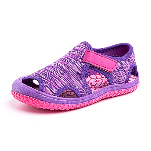Hitmars Sandalen Kinder Junge Atmungsaktive Aquaschuhe Kinder Sommer Anti-Rutsch Sandalen Mädchen Strand Tarnfarbe Lila Größe 31 Hitmars Sandalen Kinder Junge Atmungsaktive Aquaschuhe Kinder Sommer Anti-Rutsch Sandalen Mädchen Strand Tarnfarbe Lila Größe 31 von Hitmars