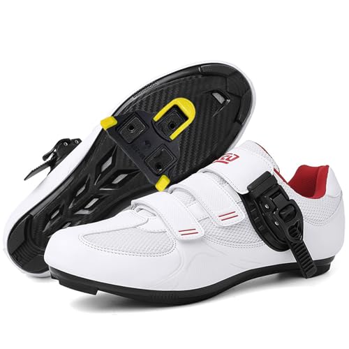 Hiuzylqx Herren Fahrradschuhe Damen Kompatibel mit Peloton & Look ARC Delta Atmungsaktive Rennradschuhe MTB Radschuhe Fahrrad Schuhe,C,38 EU Hiuzylqx Herren Fahrradschuhe Damen Kompatibel mit Peloton & Look ARC Delta Atmungsaktive Rennradschuhe MTB Radschuhe Fahrrad Schuhe,C,38 EU von Hiuzylqx