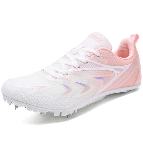 Hiuzylqx Leichtathletikschuhe Damen Trainingswettbewerb Weitsprungschuhe Junior Sprint rutschfeste Turnschuhe Atmungsaktive Jugendsportschuhe,E,34 EU Hiuzylqx Leichtathletikschuhe Damen Trainingswettbewerb Weitsprungschuhe Junior Sprint rutschfeste Turnschuhe Atmungsaktive Jugendsportschuhe,E,34 EU von Hiuzylqx