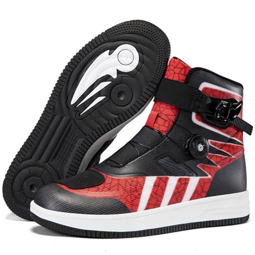 Hiuzylqx Motorradsteifel Herren Motorradschuhe Stiefeletten Wasserdichtes Motorrad-Offroad-Schuhe Leder mit Knöchelstütze, Anti Rutsch Sohle, Schaltgriff,A,38 EU von Hiuzylqx