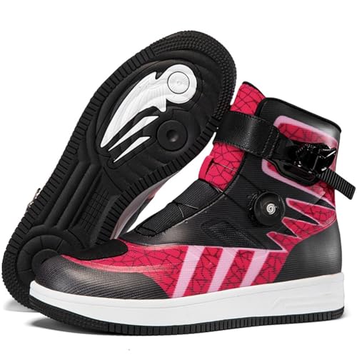 Hiuzylqx Motorradsteifel Herren Motorradschuhe Stiefeletten Wasserdichtes Motorrad-Offroad-Schuhe Leder mit Knöchelstütze, Anti Rutsch Sohle, Schaltgriff,D,40 EU von Hiuzylqx