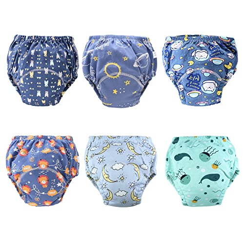 Hivia Töpfchen Trainingshose Kinder,6 Stück Trainingsunterhosen Kinder Waschbar Töpfchen Trainingshose, Trainingshose Töpfchen für Jungen 4-5 Jahre alt|110 von Hivia