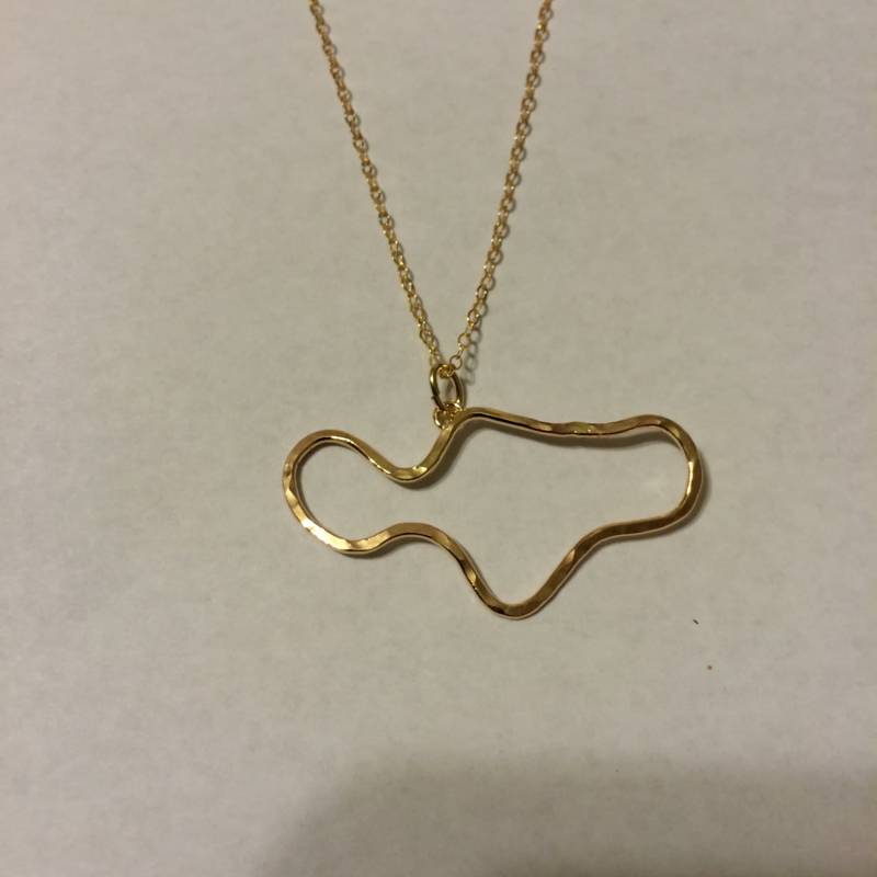 Maui Halskette Speziell Für Sie in Hawaii Hergestellt - Schmuck Hawaiian Anhänger Silber Gold Geschenk von HiwireJewelry