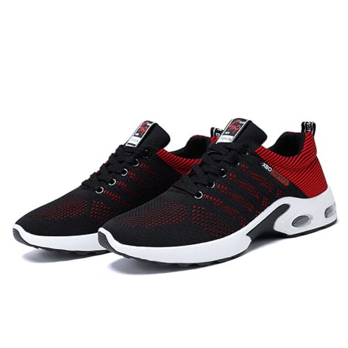 Hixingo 2024 Herren Laufschuhe Turnschuhe mit Luftpolster, Sneaker Sportschuhe rutschfest Leichte Atmungsaktiv Schuhe Straßenlaufschuhe Tennisschuhe Outdoor Fitness Running Jogging Sportsschuhe von Hixingo