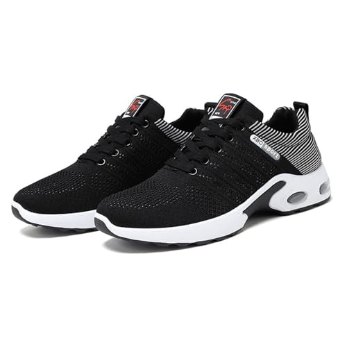 Hixingo 2024 Herren Laufschuhe Turnschuhe mit Luftpolster, Sneaker Sportschuhe rutschfest Leichte Atmungsaktiv Schuhe Straßenlaufschuhe Tennisschuhe Outdoor Fitness Running Jogging Sportsschuhe von Hixingo