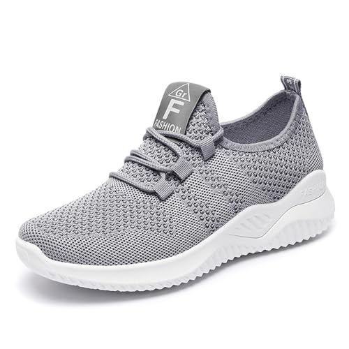 Hixingo Damen Laufschuhe Turnschuhe Mode Sneaker Sportschuhe Leichte Atmungsaktiv Schuhe Straßenlaufschuhe Tennisschuhe Mädchen Outdoor Fitness Running Jogging Sportsschuhechuhe von Hixingo