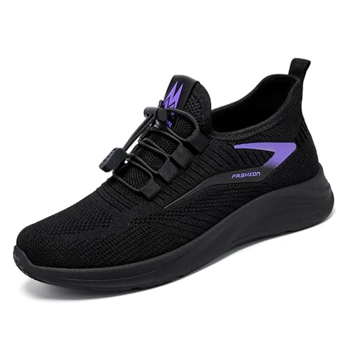 Hixingo Damen Laufschuhe Turnschuhe Mode Sneaker Sportschuhe Leichte Atmungsaktiv Schuhe Straßenlaufschuhe Tennisschuhe Unisex Outdoor Fitness Running Jogging Sportsschuhe von Hixingo