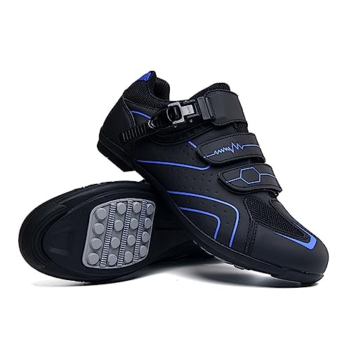 Hixingo Fahrradschuhe Herren Damen, Rennrad Und Mountainbike Schuhe Mit Gummisohle, Atmungsaktive Sneaker rutschfeste No-Lock Fahrradschuhe MTB Schuhe von Hixingo