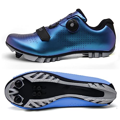 Hixingo Fahrradschuhe Herren Damen MTB Radsportschuhe Mountainbike Schuhe Sneaker Atmungsaktive Outdoor-Radschuhe Fahrrad Spin MTB Schuhe von Hixingo