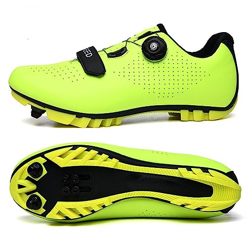 Hixingo Fahrradschuhe Herren Damen MTB Radsportschuhe Mountainbike Schuhe Sneaker Atmungsaktive Outdoor-Radschuhe Fahrrad Spin MTB Schuhe von Hixingo