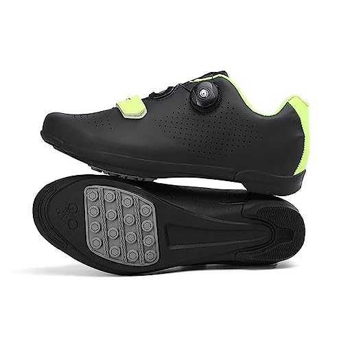 Hixingo Fahrradschuhe Herren Damen MTB Radsportschuhe Rennradschuh Mountainbike Schuhe Sneaker Atmungsaktive Indoor,Radschuhe Fahrrad Outdoor Spin MTB Schuhe von Hixingo