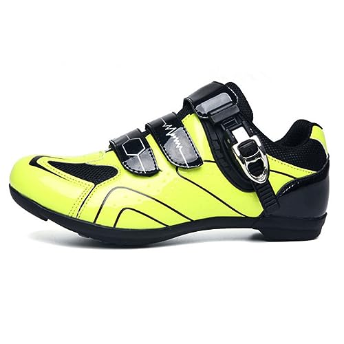 Hixingo Fahrradschuhe Herren Damen MTB Radsportschuhe Rennradschuh Mountainbike Schuhe Sneaker Atmungsaktive Outdoor-Radschuhe Fahrrad Schuhe, SPD/SPD-SL Kompatibles von Hixingo