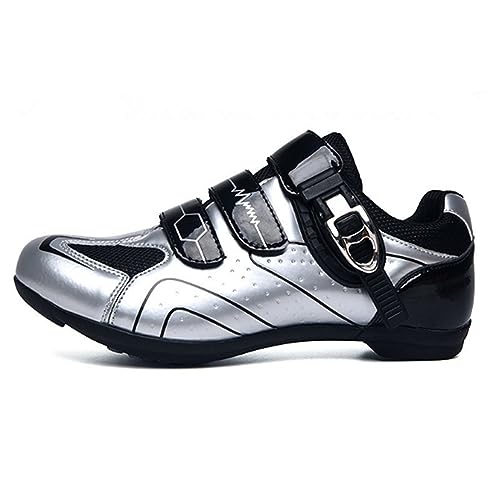 Hixingo Fahrradschuhe Herren Damen MTB Radsportschuhe Rennradschuh Mountainbike Schuhe Sneaker Atmungsaktive Outdoor-Radschuhe Fahrrad Schuhe, SPD/SPD-SL Kompatibles von Hixingo