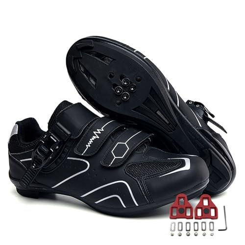 Hixingo Fahrradschuhe Herren Damen Radsportschuhe Rennradschuh Kompatibel mit Look SPD-SL Delta Lock Pedal Reitschuhe, Unisex Schuhe Draussen Leichte Radschuhe Rennrad Schuhe Hixingo Fahrradschuhe Herren Damen Radsportschuhe Rennradschuh Kompatibel mit Look SPD-SL Delta Lock Pedal Reitschuhe, Unisex Schuhe Draussen Leichte Radschuhe Rennrad Schuhe von Hixingo