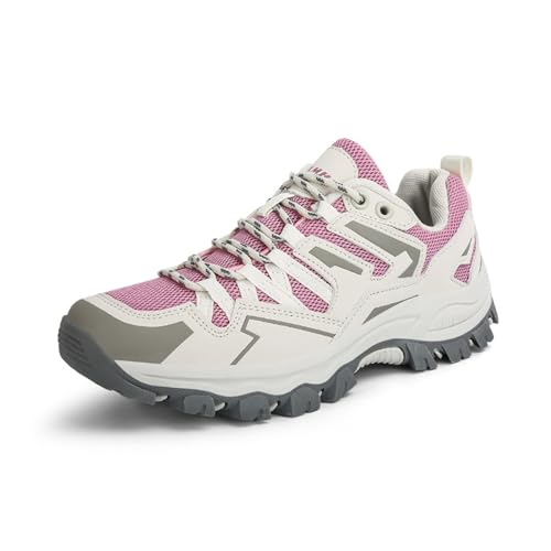 Hixingo Frauen Wanderschuhe Rutschhemmend Trekkingschuhe 36-40 EU, Rosa & Lila Trekking Wanderschuhe für Frauen, Verschleißfest Dicker Boden Wanderschuhe Hixingo Frauen Wanderschuhe Rutschhemmend Trekkingschuhe 36-40 EU, Rosa & Lila Trekking Wanderschuhe für Frauen, Verschleißfest Dicker Boden Wanderschuhe von Hixingo