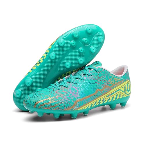 Hixingo Fussballschuhe Herren Stollen Spikes Cleats Football Schuhe Teenager Erwachsener Trainingsschuhe Professionelle Turnschuhe Outdoor Sportschuhe Atmungsaktive Leicht Unisex Hixingo Fussballschuhe Herren Stollen Spikes Cleats Football Schuhe Teenager Erwachsener Trainingsschuhe Professionelle Turnschuhe Outdoor Sportschuhe Atmungsaktive Leicht Unisex von Hixingo