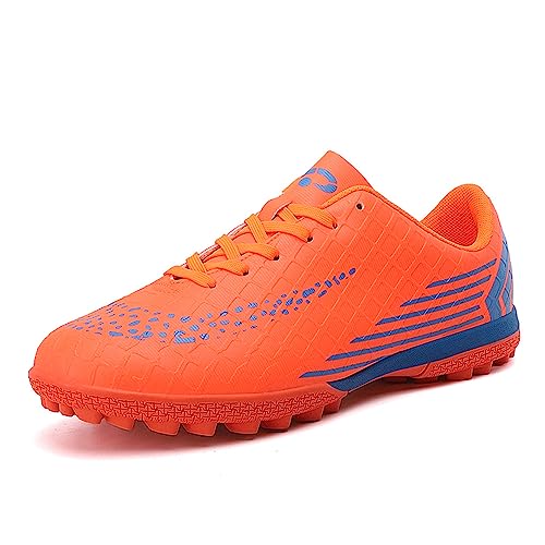 Hixingo Fussballschuhe Kinder Herren Trainingsschuhe Professionelle Turnschuhe Outdoor Sportschuhe Atmungsaktive Bequeme Leicht Teenager Turf Football Schuhe Unisex von Hixingo