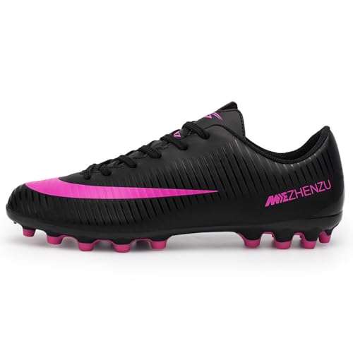 Hixingo Fußballschuhe Unisex Fussballschuhe Kinder Fg/Ag Fußball Schuhe, Mehrfarbig Jungen Mädchen Multinocken Fussballschuhe Kinder Trainingsschuhe für oder Halle Fussball Plätze von Hixingo