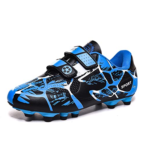 Hixingo Fußballschuhe Unisex Fussballschuhe Kinder Fg/Ag Fußball Schuhe Jungen Mädchen Multinocken Fussballschuhe Kinder Trainingsschuhe für Draußen oder Halle Plätze von Hixingo