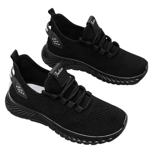 Hixingo Herren Damen Laufschuhe Turnschuhe Unisex Sneaker Sportschuhe Leichte Atmungsaktiv Schuhe Straßenlaufschuhe Tennisschuhe Outdoor Fitness Running Jogging Sportsschuhe von Hixingo