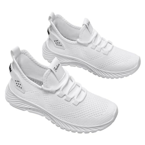 Hixingo Herren Damen Laufschuhe Turnschuhe Unisex Sneaker Sportschuhe Leichte Atmungsaktiv Schuhe Straßenlaufschuhe Tennisschuhe Outdoor Fitness Running Jogging Sportsschuhe von Hixingo