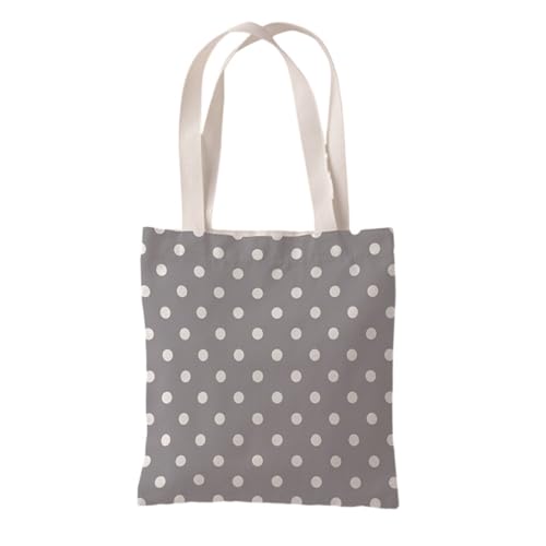 Hixingo Strandtasche Leinwand Groß Damen Herren, Strandtasche Faltbar XXL Familie Badetasche Leichte, Reisen Beach Tote Bag für Strand Pool Fitnessstudio Einkaufen (37 * 33cm,Graudruck 25) von Hixingo