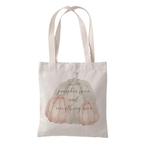 Hixingo Strandtasche Leinwand Groß Damen Herren, Strandtasche Faltbar XXL Familie Badetasche Leichte, Reisen Beach Tote Bag für Strand Pool Fitnessstudio Einkaufen (37 * 33cm,Kürbis 53) von Hixingo