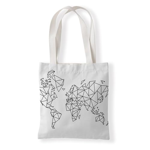 Hixingo Strandtasche Leinwand Groß Damen Herren, Strandtasche Faltbar XXL Familie Badetasche Leichte, Reisen Beach Tote Bag für Strand Pool Fitnessstudio Einkaufen (37 * 33cm,Schwarzdruck 10) von Hixingo