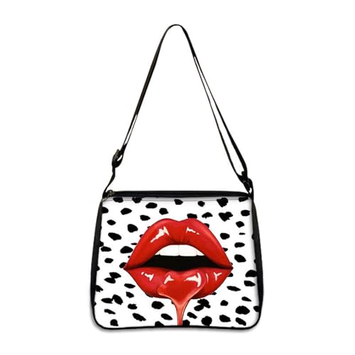 Hixingo Tote Bag Tragetasche Damen Groß Druck Shopper Handtasche Schultertasche Umhängetasche Vielseitige Uni Tasche für Arbeit Schule Shopper Lässige Täglich (Graffiti,22 * 20 * 7cm) von Hixingo