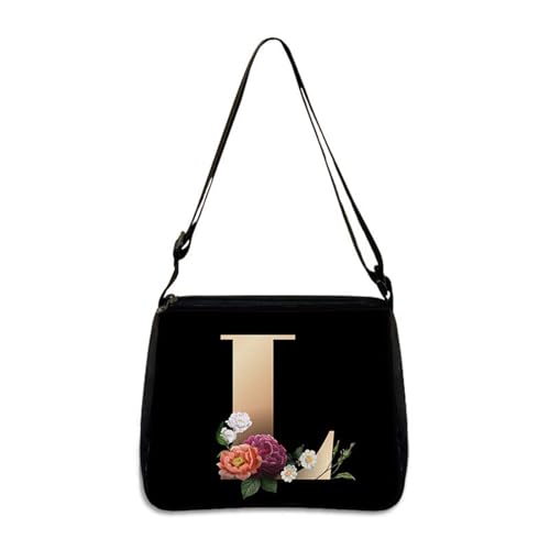 Hixingo Tote Bag Tragetasche Damen Groß Schwarz Shopper Handtasche Schultertasche Umhängetasche Vielseitige Uni Tasche für Arbeit Schule Shopper Lässige Täglich (L,22 * 20 * 7cm) von Hixingo