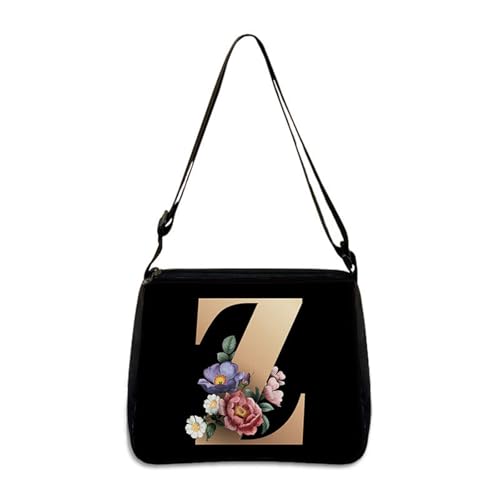 Hixingo Tote Bag Tragetasche Damen Groß Schwarz Shopper Handtasche Schultertasche Umhängetasche Vielseitige Uni Tasche für Arbeit Schule Shopper Lässige Täglich (Z,28 * 24 * 7cm) von Hixingo