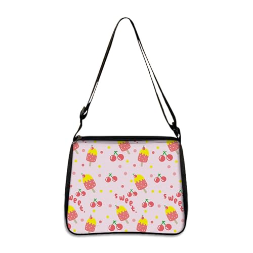 Hixingo Tote Bag Tragetasche Damen Groß Shopper Handtasche Schultertasche Umhängetasche Vielseitige Tasche für Arbeit Schule Shopper Lässige Täglich (Blume 7,28 * 24 * 7cm) von Hixingo