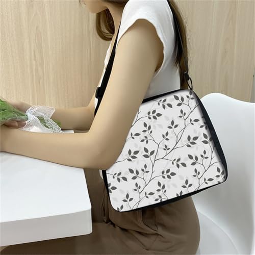 Hixingo Tote Bag Tragetasche Damen Groß Shopper Handtasche Schultertasche Umhängetasche Vielseitige Tasche für Arbeit Schule Shopper Lässige Täglich (Eleganz 4,28 * 24 * 7cm) von Hixingo