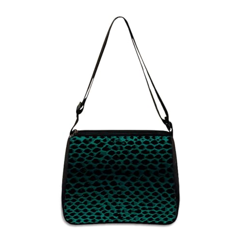 Hixingo Tote Bag Tragetasche Damen Groß Shopper Handtasche Schultertasche Umhängetasche Vielseitige Uni Tasche Druck für Arbeit Schule Shopper Lässige Täglich (Schwarz,22 * 20 * 7cm) von Hixingo