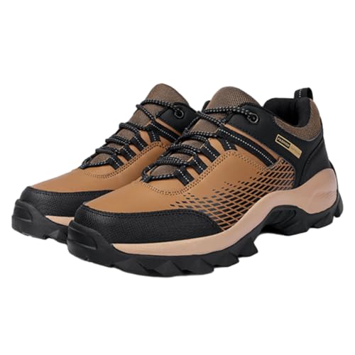 Hixingo Trekking Wanderschuhe Herren, Trekkingschuhe Damen rutschfeste Outdoor Schuhe Atmungsaktiv Leichte Wanderhalbschuhe Sicherer Fußhalt, Stabil und Gedämpft von Hixingo