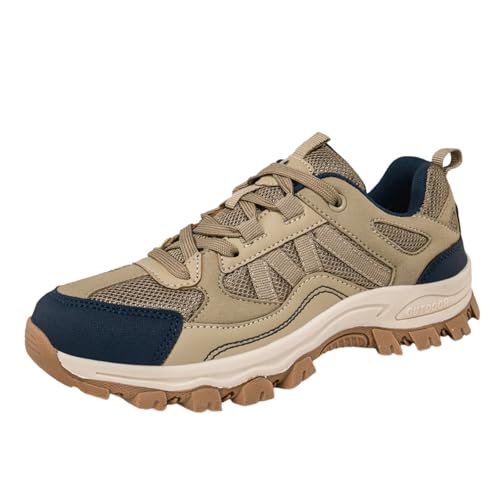 Hixingo Trekking Wanderschuhe Herren, Trekkingschuhe Damen rutschfeste Outdoor Schuhe Atmungsaktiv Mesh Wanderhalbschuhe Sicherer Fußhalt, Stabil und Gedämpft für Sport von Hixingo