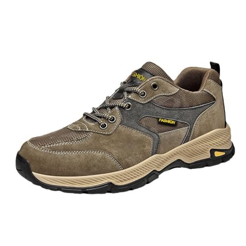 Hixingo Wanderschuhe Herren, Atmungsaktiv Trekkingschuhe Herren Damen, Outdoor Trekking- & Wanderschuhe für Herren, Wanderschuhe Herren Wasserdicht rutschfeste Wanderschuhe 39-47EU von Hixingo