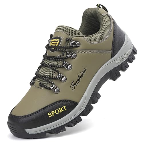 Hixingo Wanderschuhe Herren, Mode Sport Freizeit Trekkingschuhe Herren Damen, Wasserdicht Outdoor Trekking- & Wanderschuhe für Herren, Wanderschuhe Herren rutschfeste von Hixingo