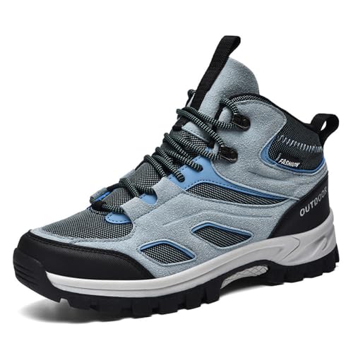 Hixingo Wanderschuhe Herren, Verschleißfest Trekkingschuhe Herren, Paare Outdoor Trekking- & Wanderschuhe, Atmungsaktiv Wanderschuhe Herren Wasserdicht rutschfeste Wanderschuhe von Hixingo