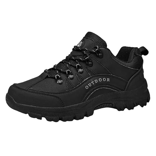 Hixingo Wanderschuhe Herren Trekkingschuhe Herren Damen, Atmungsaktive Trekking Wanderschuhe für Herren, Extra Große Größe Herren Wasserdicht rutschfeste Wanderschuhe von Hixingo