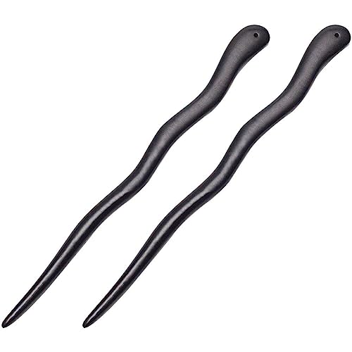 HiyyFloy Klassische Haarstäbe Aus Sandelholz, Ethnischer Haarschmuck, Chinesische Haarstäbe Für Frauen, Traditionelle Haarnadeln von HiyyFloy