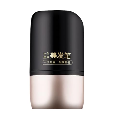 2 in 1 Quick To-uch Up Haarfärbekamm, Haarfärbestab, graues Haarabdeckungswerkzeug, schweißresistente Formel, sanfte Inhaltsstoffe geeignet, 15 g, für Frauen, Erwachsene von Hjatirace