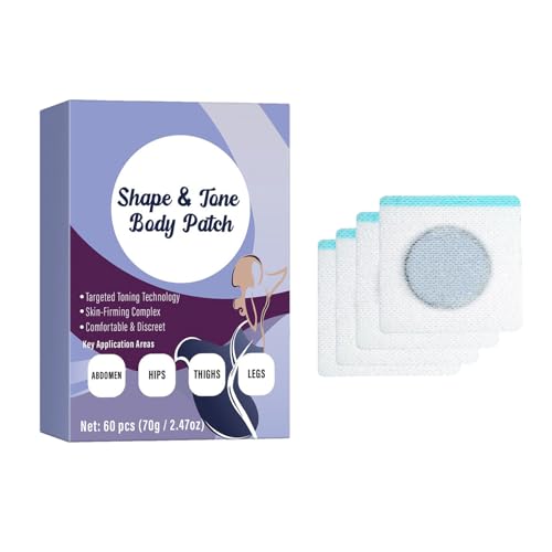 Body Contouring Patch, Full Body Skin Patch, Portable Skin Sticker, Smooth Adhesive Placement, Shareable Options, 60pcs For Adults Families von Hjatirace