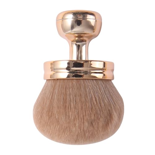 Extra Großer Körper SE-LF Tanner Make-up-Pinsel, Träunungsbürste, Bronzing-Applikator, Bequem Zu Halten, Natürlich Aussehende Ergebnisse, Gold, Für Frauen von Hjatirace