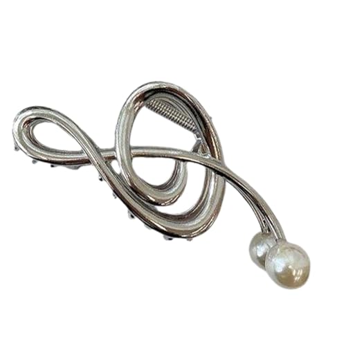 Metall-Haarspange für Notenschlüssel, Metall-Haarspangen mit Musiknote, rutschfeste Metall-Haarnadeln, Musiknote, einfach zu bedienen, tragbar für Frauen und Mädchen von Hjatirace