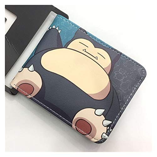 Hjdmcwd Geldbörse Cartoon Brieftasche PU Nette Kleine Zipper Studenten Kurze Geldbörsen (Farbe : P07) von Hjdmcwd