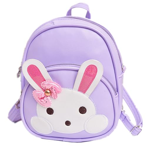 Hjkiopc Mädchentaschen Umhängetasche für Mädchen Mini Crossbody Bag Schultertasche Handtaschen PU Leder Kleine Mädchenhandtasche (Lila) von Hjkiopc