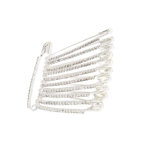 Hkfgdjdl 11 Stück Legierung Bund Pins Verstellbarer Hosenclip für sicheren Sitz und stilvolle Outfits mit abgerundeten Spitzen-Designs von Hkfgdjdl